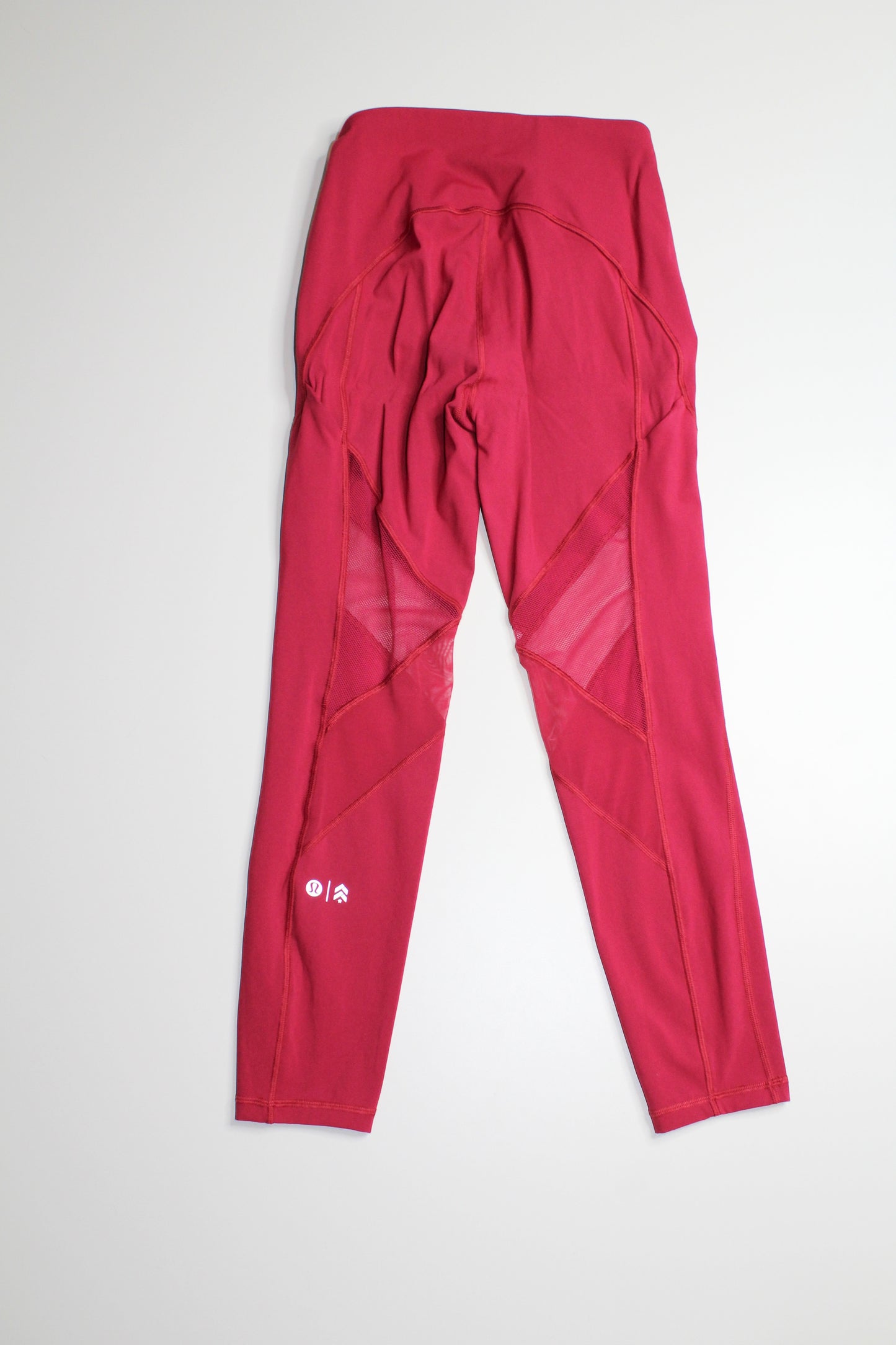 Lululemon x Barry’s ruby red ‘stronger as one’ tight, size 6 (price reduced: was $58)