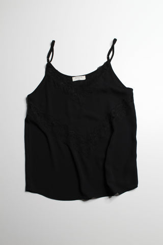 Aritzia black lace babaton camisole blouse, size xs  (relaxed fit) (price reduced: was $18)
