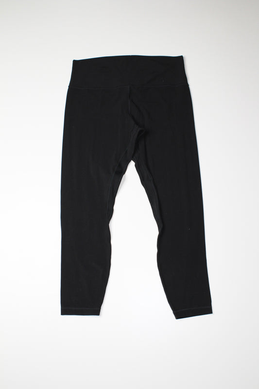 Lululemon black 'align' pant, size 14 (25”)