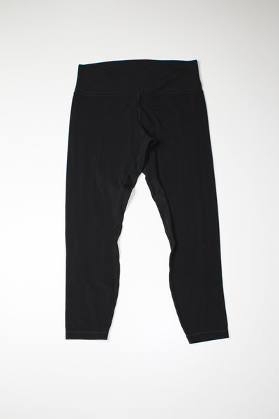 Lululemon black 'align' pant, size 14 (25”)