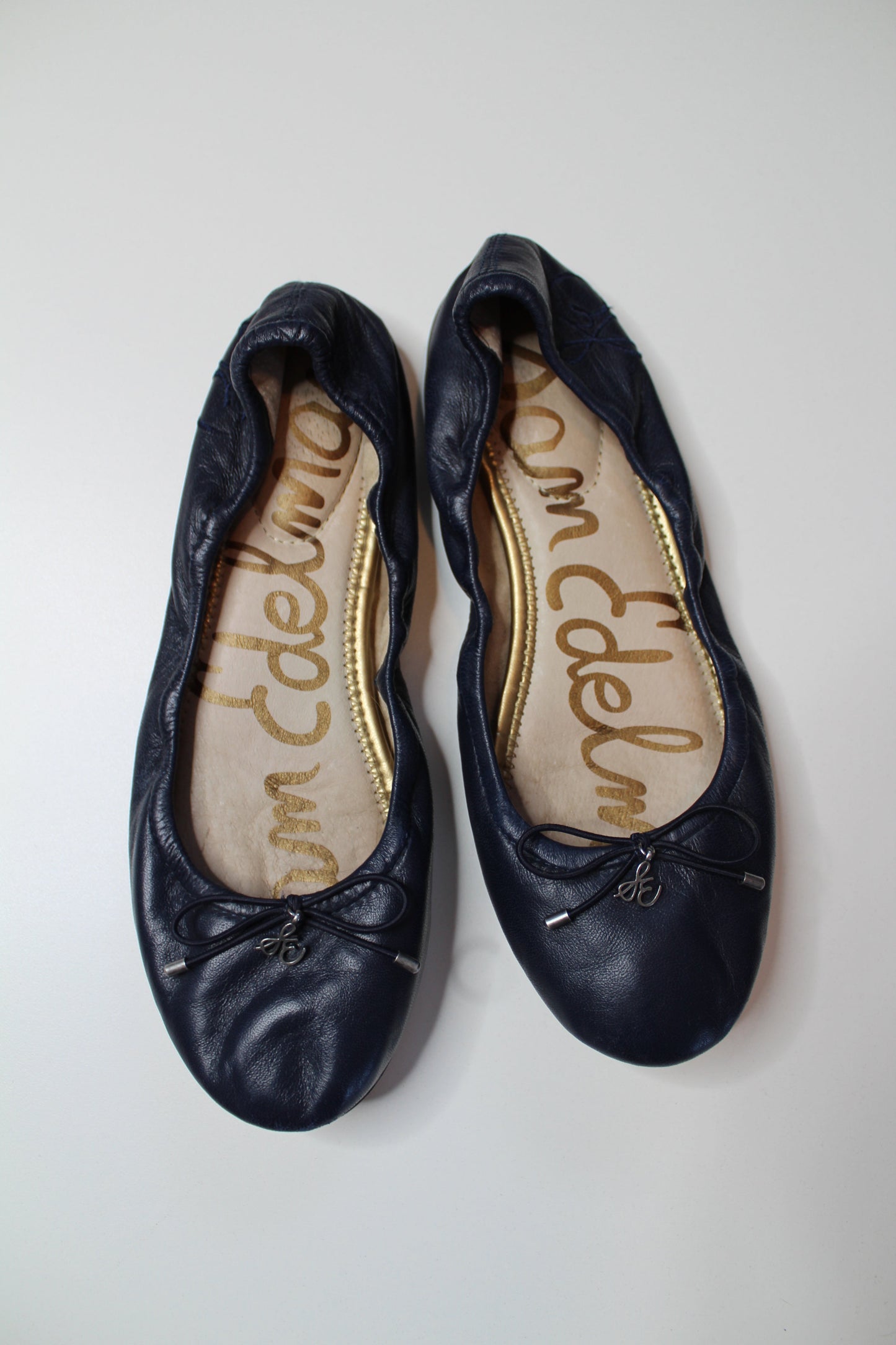 Sam Edelman navy ballet flats, size 6.5 (price reduced: was $48)