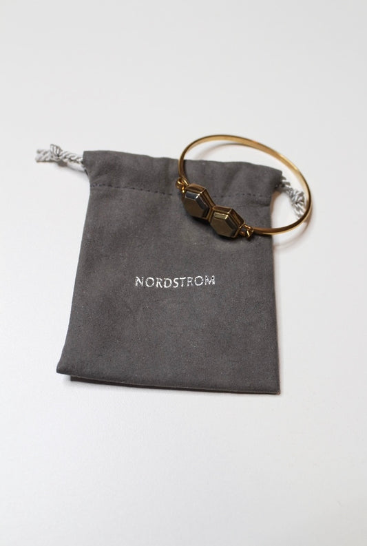 Nordstrom jewel bangle with dust bag