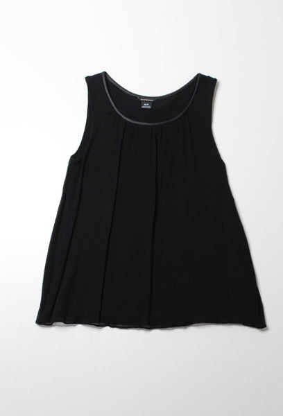 Club Monaco black sleeveless blouse, size xs (loose fit) (price reduced: was $30)