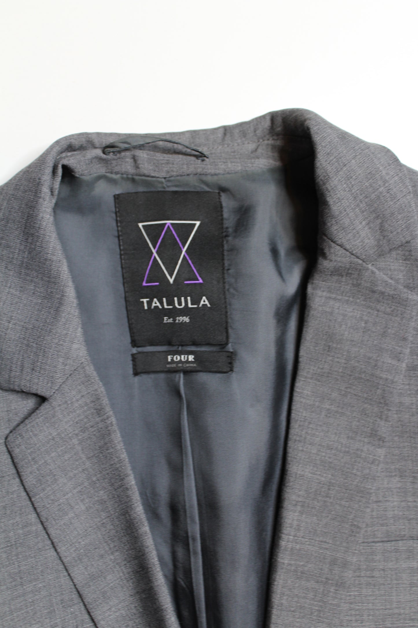 Aritzia talula grey Exeter blazer, size four (small) (additional 20% off)