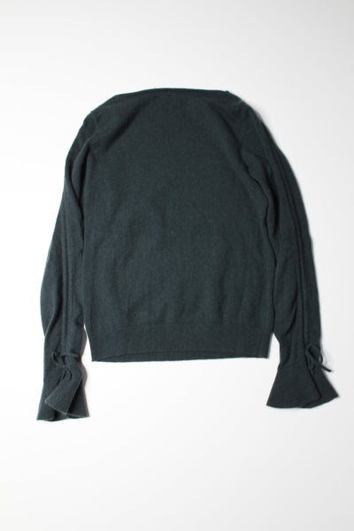 Club Monaco dark green cashmere sweater, size small (price reduced: was $58)