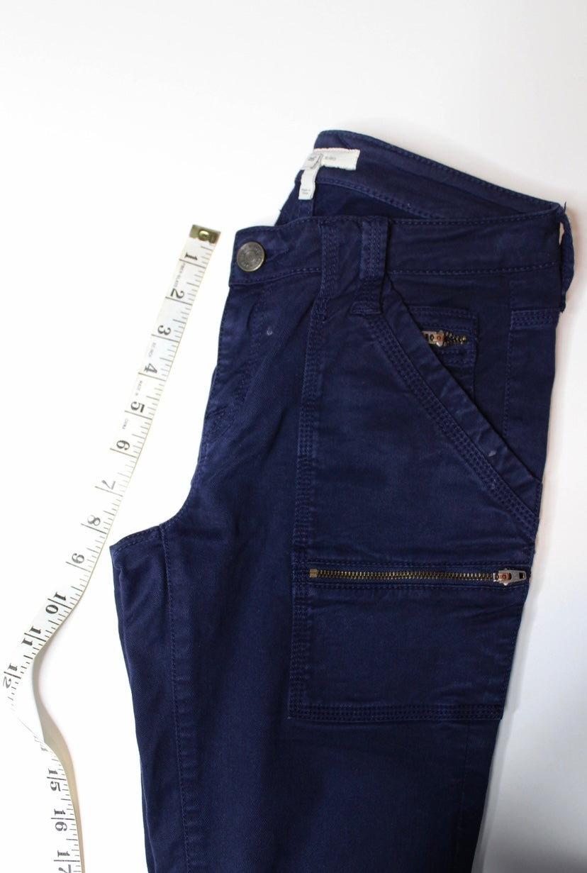 Joie navy denim park skinny, size 26 (26”)