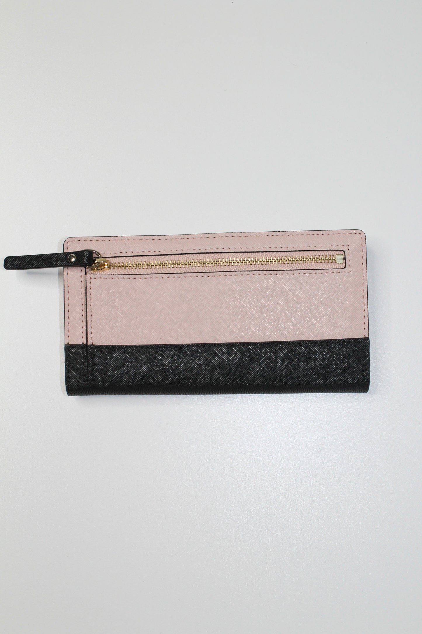 Kate Spade stacy laurel way dusty pink/black wallet *new with tags (additional 30% off)