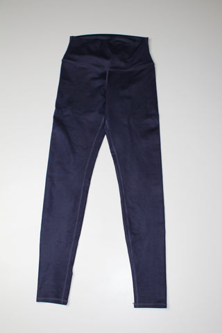 Alo Yoga navy shimmer leggings, size small (price reduced: was $58)