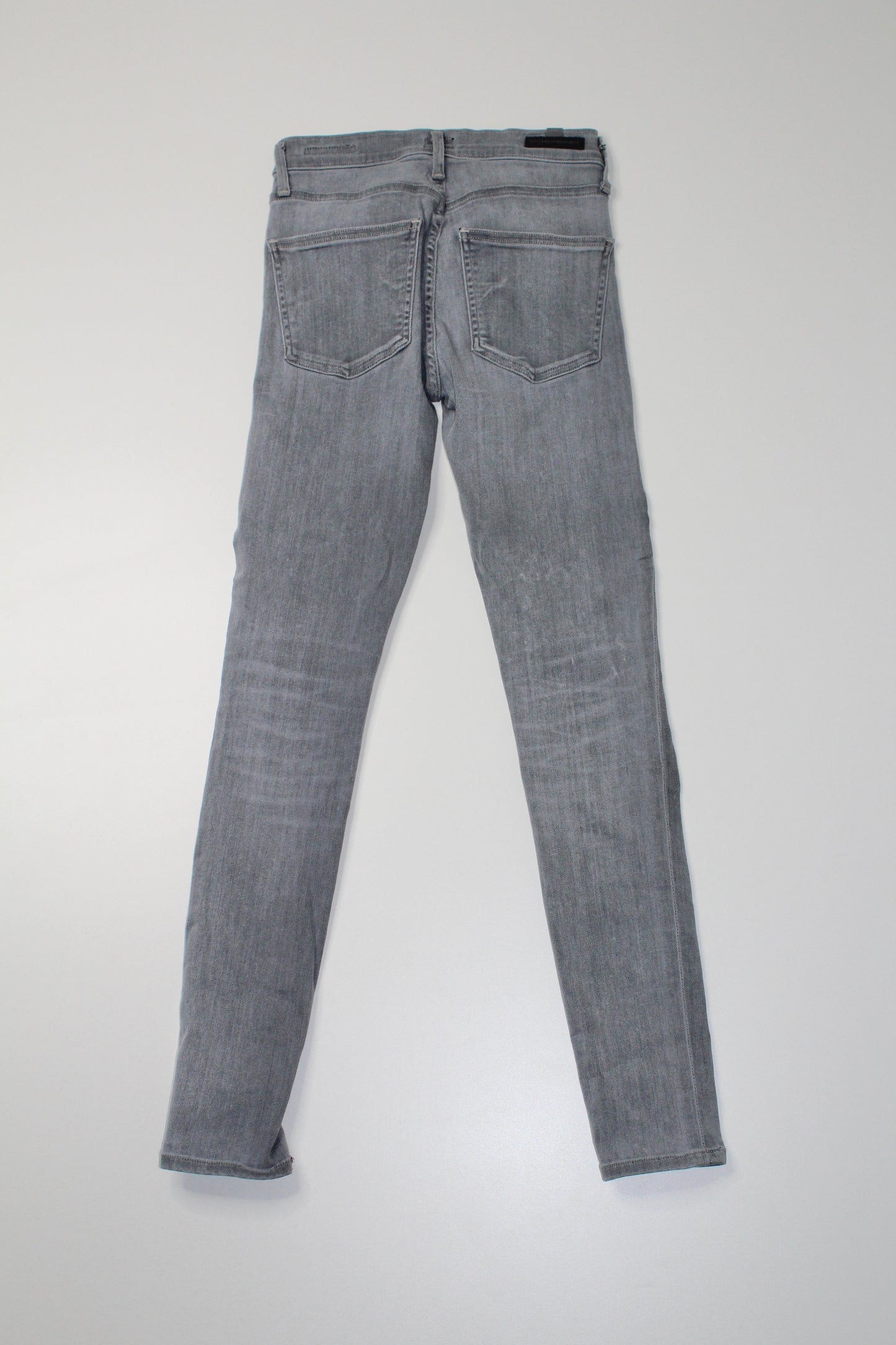 Citizens of Humanity grey wash rocket high rise skinny jeans, size 25