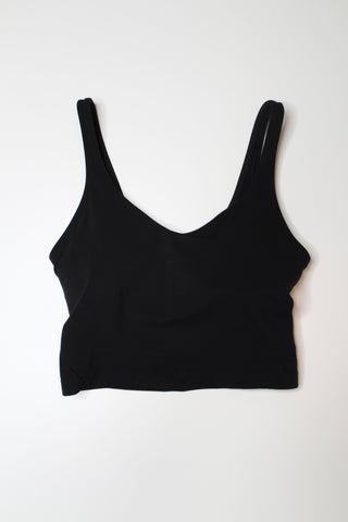 Lululemon black align tank, size 4