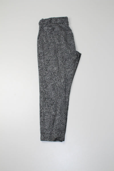 Lululemon feathered jacquard black white on the fly pant, size 12 (28”) (price reduced: was $58)