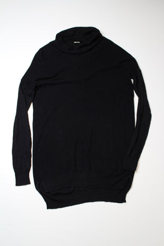 Aritzia wilfred black lightweight knit turtleneck, size large (price reduced: was $36) (additional 20% off)