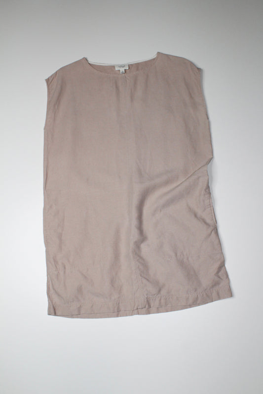 Aritzia wilfred dusty pink ‘blondelle’ shift linen dress, size xs (loose fit) (additional 20% off)