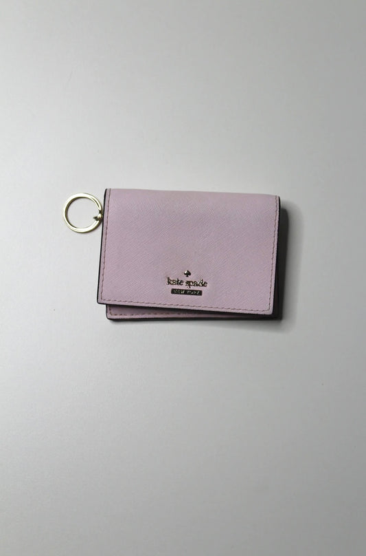 Kate Spade light pink keychain cardholder/wallet