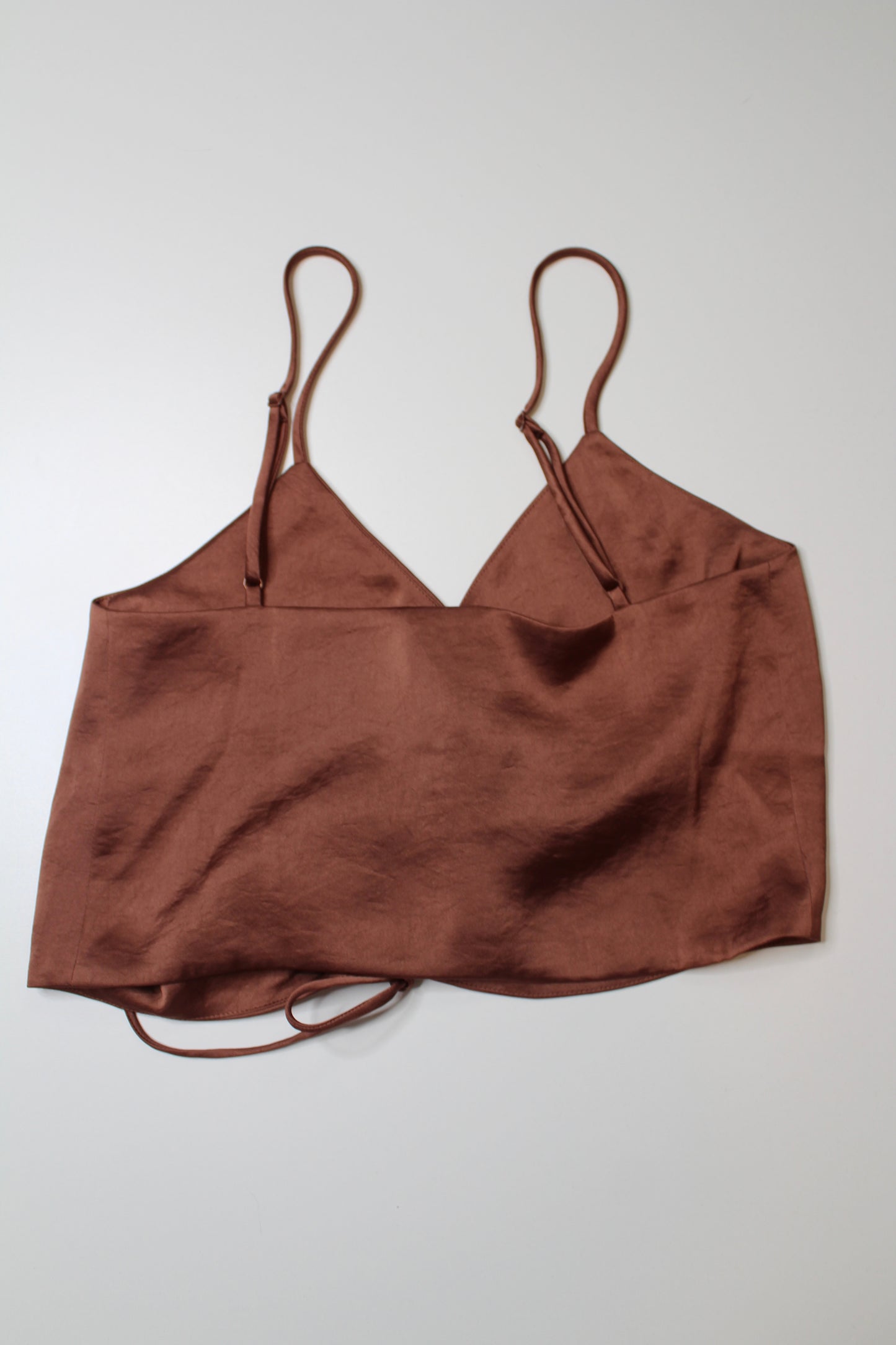 Aritzia rich copper wilfred verso camisole, size xs