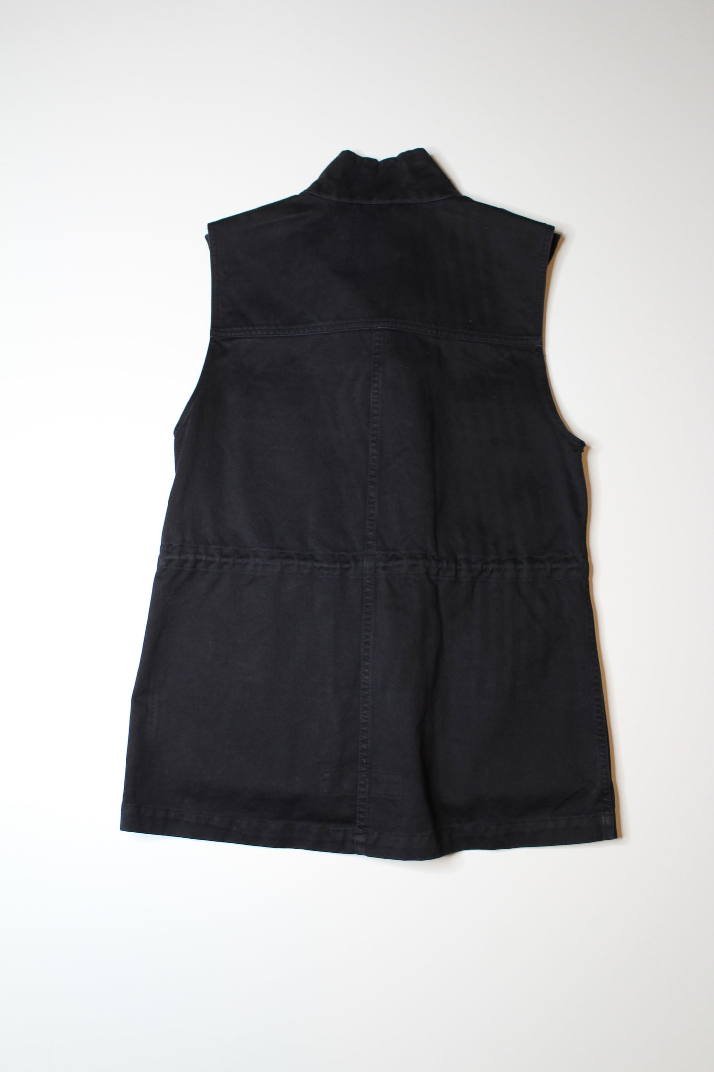 Aritzia talula black military vest, size xxs (relaxed fit) (additional 50% off)