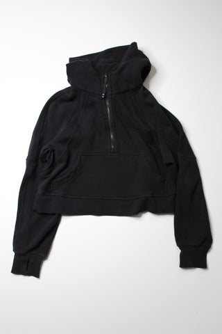 Lululemon black oversized scuba hoodie, size xs/s