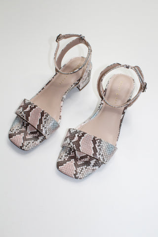 Kelly + Katie snake print sandal, size 7.5 (price reduced: was $30)