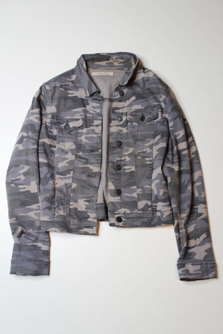 Mavi camo denim jacket, size small (price reduced: was $20)