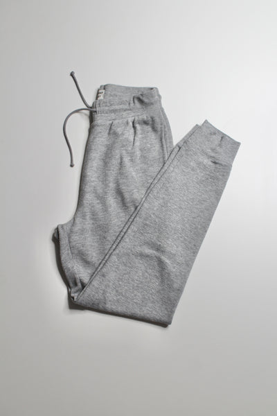 Aritzia sunday best high waisted light grey baby waffle jogger, size xxs