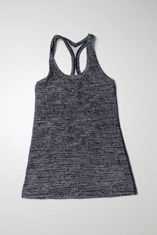 Lululemon speckled cool racer back tank, size 4 (price reduced: was $30)