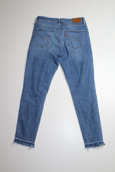 Levis 721 distressed high rise skinny, size 30  (price reduced: was $48)