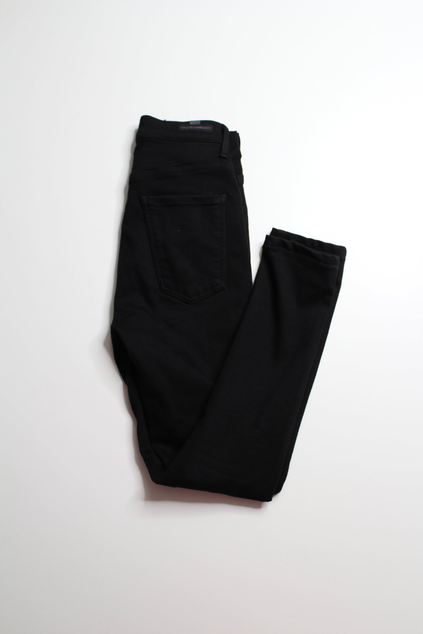 Citizens of Humanity black carlie high rise skinny jeans, size 24 (additional 50% off)