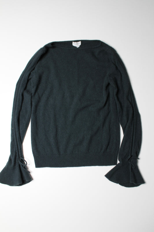 Club Monaco dark green cashmere sweater, size small (additional 30% off)