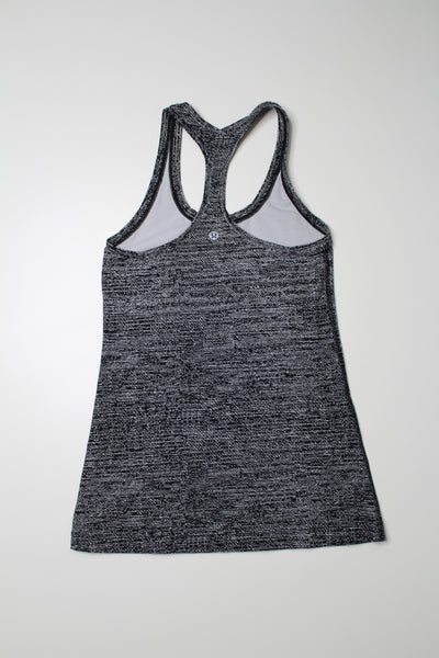 Lululemon speckled cool racer back tank, size 4 (price reduced: was $30)