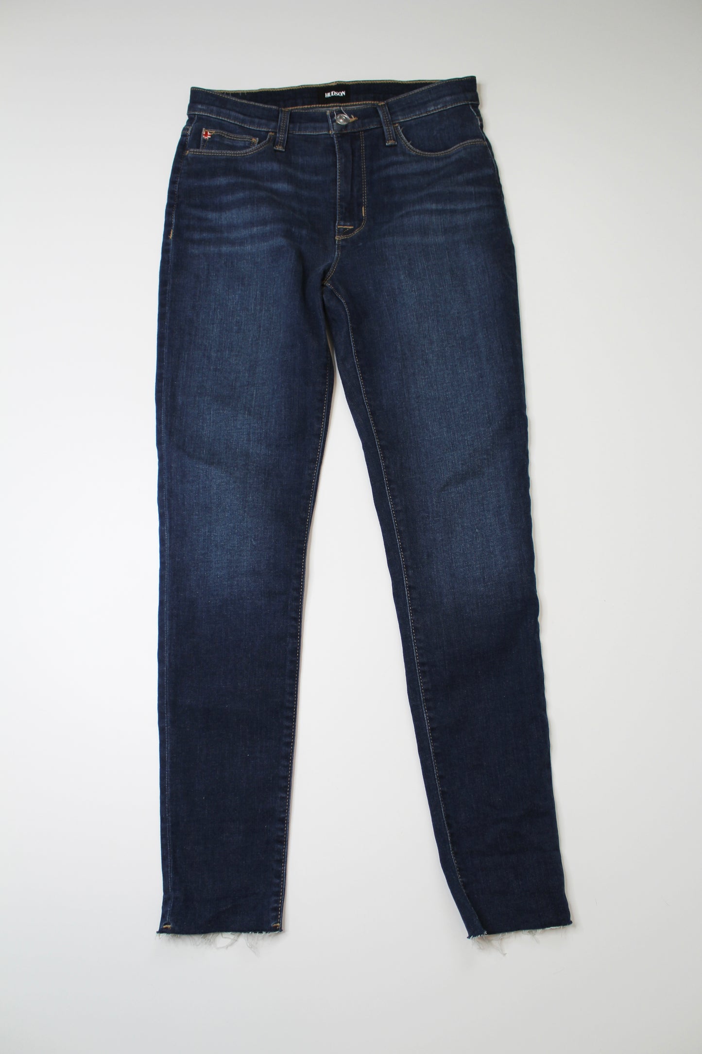 Hudson blair high rise super skinny ankle jeans, size 26 (price reduced: was $58)