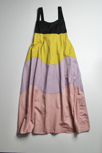 Kate Spade scallop color block sleeveless midi dress, size medium (price reduced: was $120)