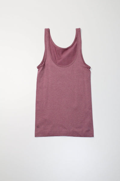 Lululemon plumful seek simplicity ribbed tank, size 4 *worn 2 ways