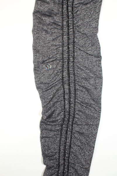 Lululemon grey/black high rise wunder under leggings, size 4 *special edition stirrup (price reduced: was $58)