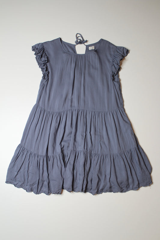 Aritzia wilfred soft iris sidonie babydoll dress, size small