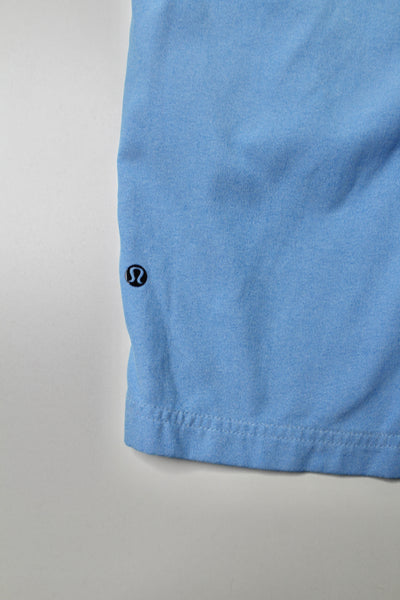 Mens lulu blue golf shorts, size 36 (price reduced: was $30)