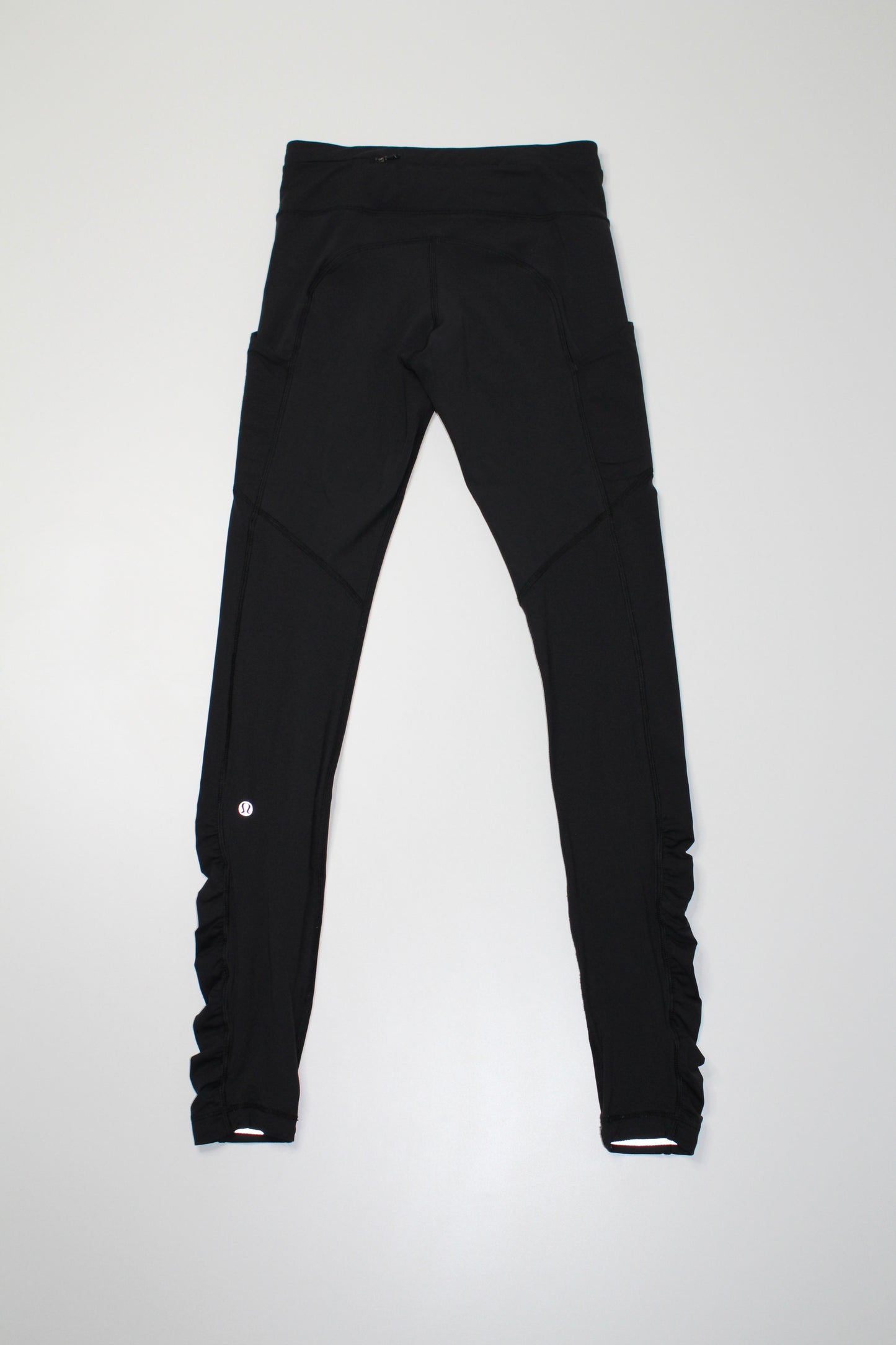 Lululemon black run tights, size 4 (price reduced: was $48)