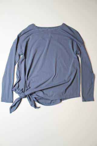 Lululemon blue to the point long sleeve, no size. Fits like 10/12 (l/xl) (price reduced: was $36)
