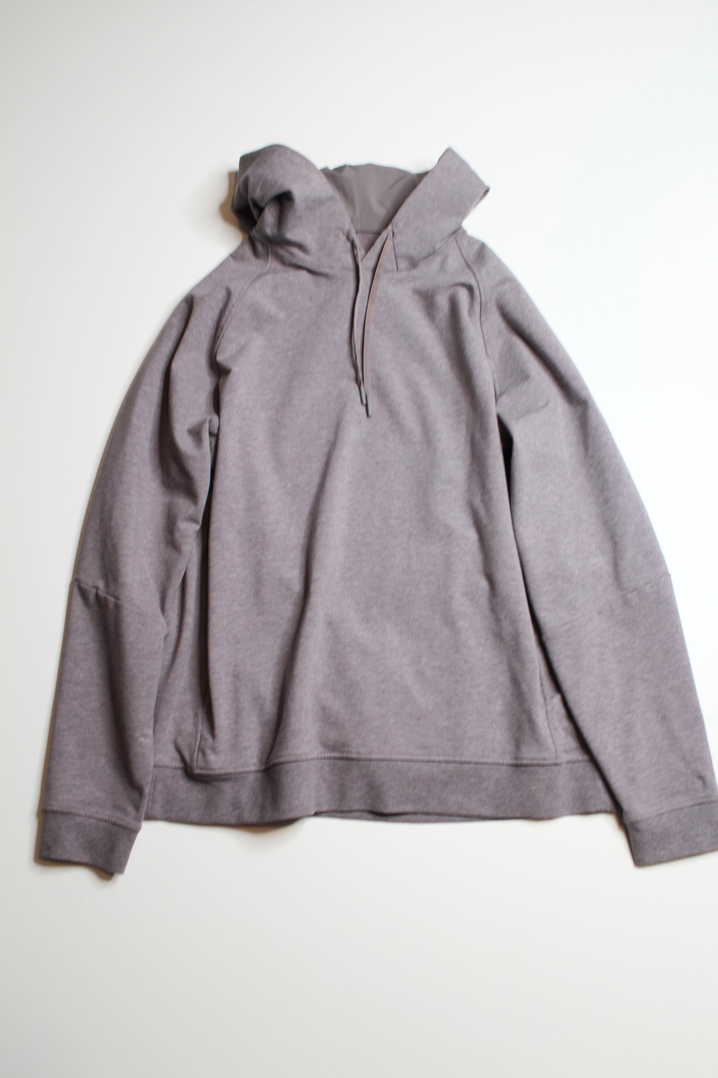 Mens Lulu heathered lunar rock city sweat pullover hoodie, size XL (price reduced: was $48)