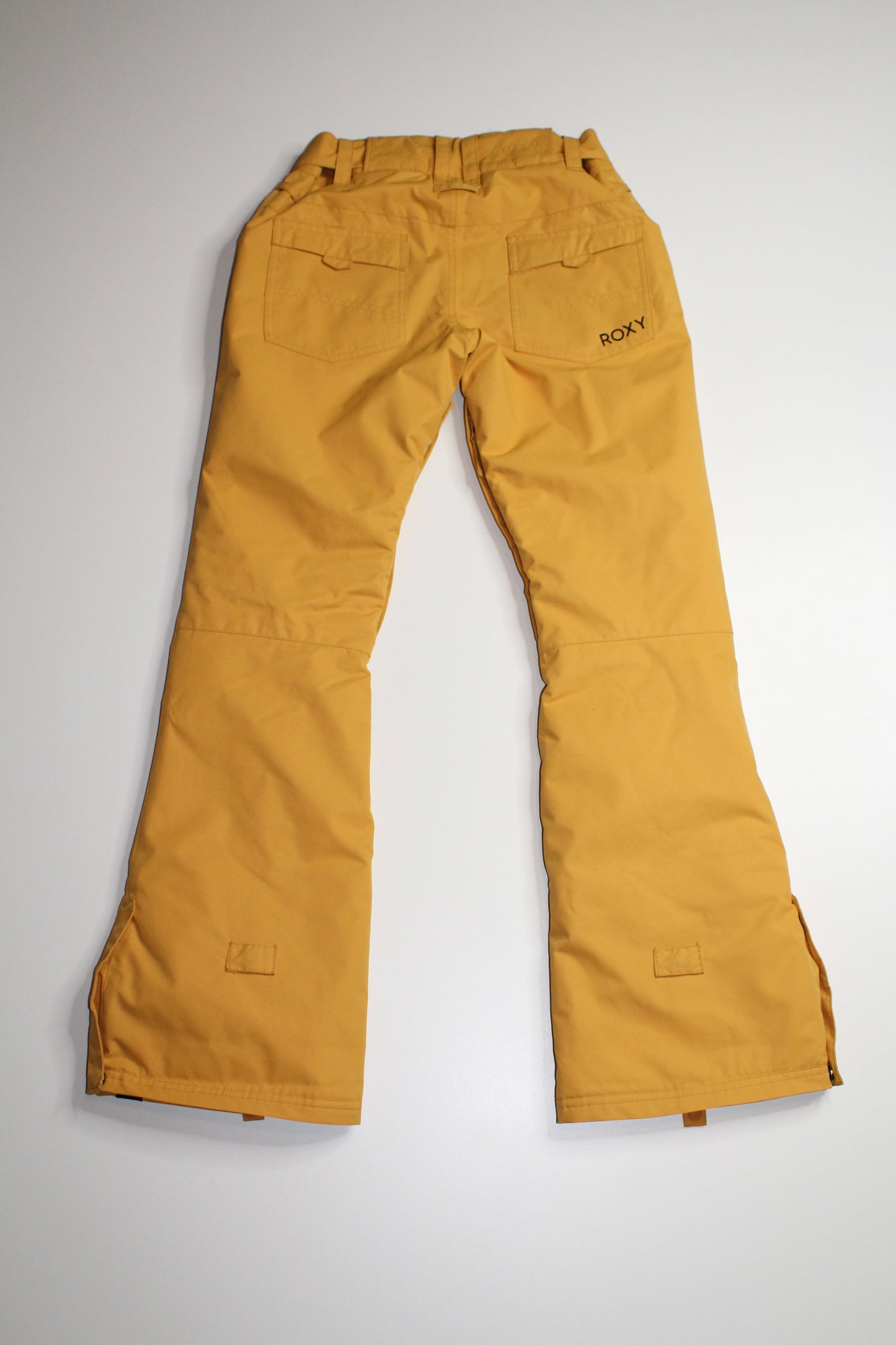 Roxy yellow slim fit backyard snow pants, size xs (slim fit)  (price reduced: was $40)