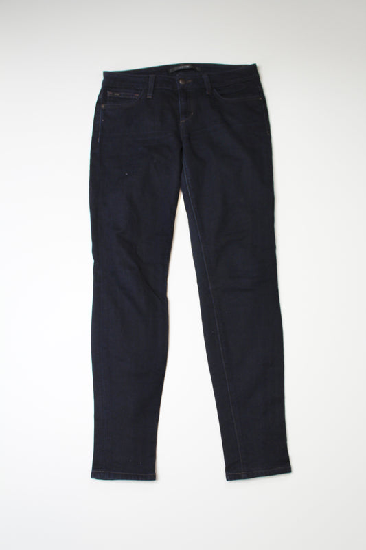 Joe's dark blue skinny denim jeans, size 26