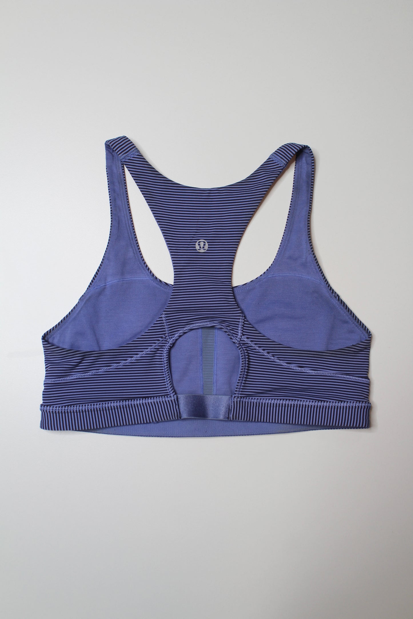 Lululemon purple striped sports bra, size 6 (price reduced: was $25)