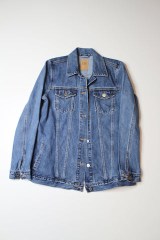 Gap oversized icon jean jacket, size small (price reduced: was $48)
