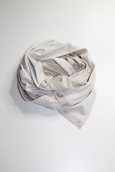 Lululemon striped vinyasa scarf (price reduced: was $15)