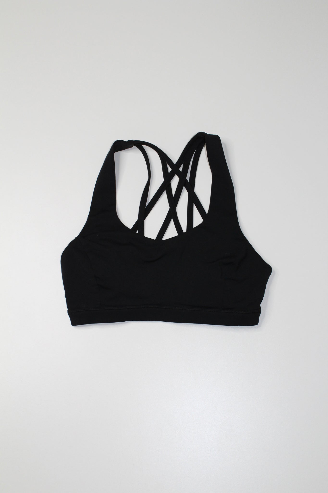 Lululemon black free to be serene bra, size 4 (price reduced: was