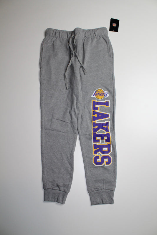 NBA LA Lakers grey joggers, size xs *new with tags