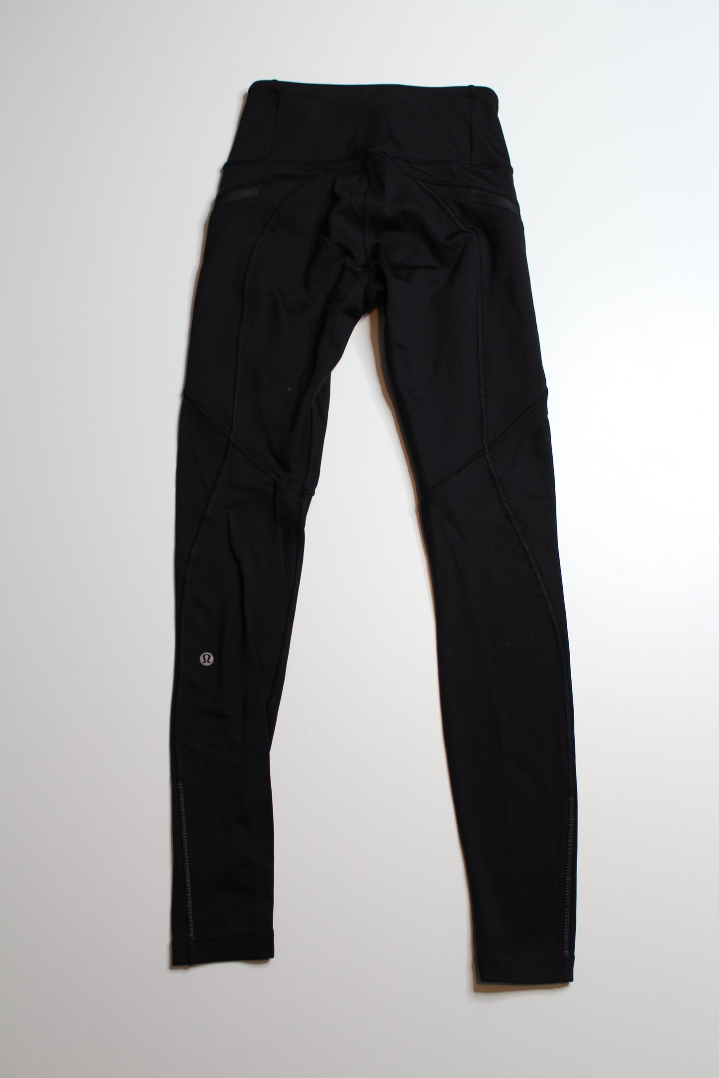 Lululemon black running tights, size 4 (price reduced: was $48)