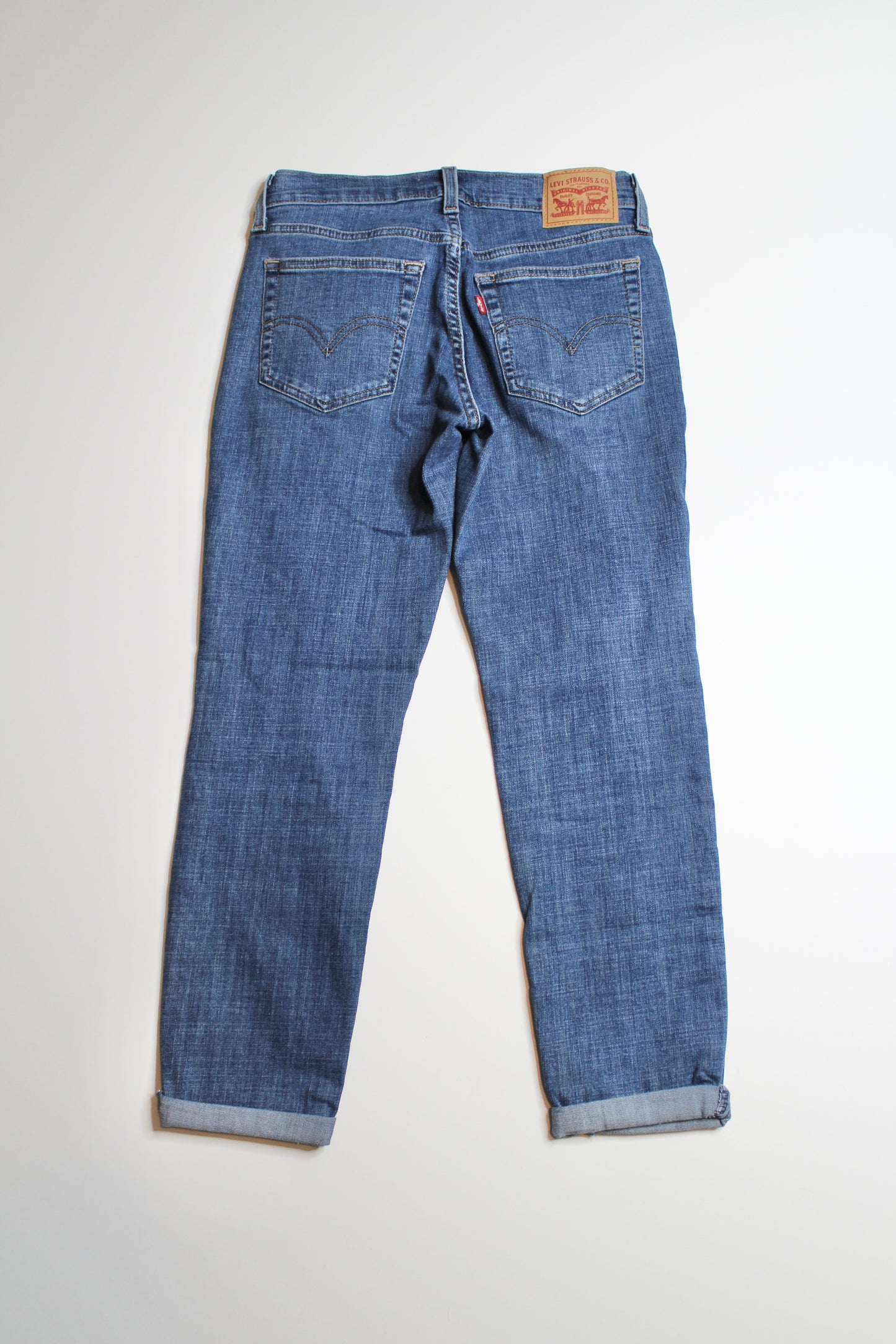 Levi’s mid rise ‘boyfriend copain’ jeans, size 24 (26”)  (price reduced: was $48)