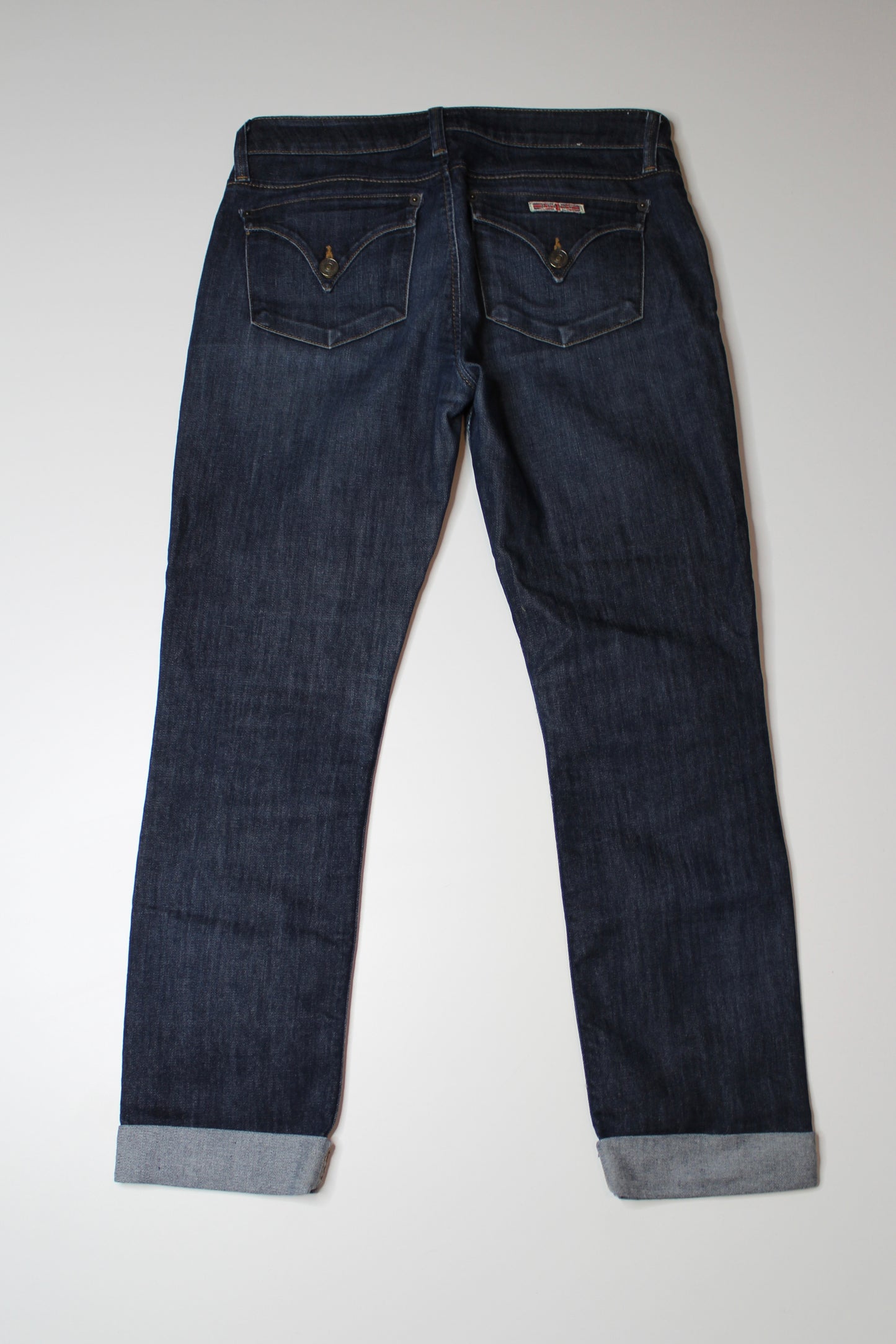 Hudson bacara straight flood cuff jeans, size 27 (price reduced: was $48)