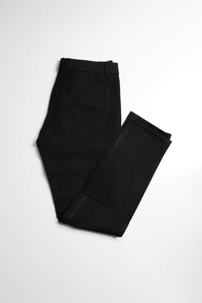 Banana Republic black devon sloan pant, size 00 (25”) (additional 50% off)