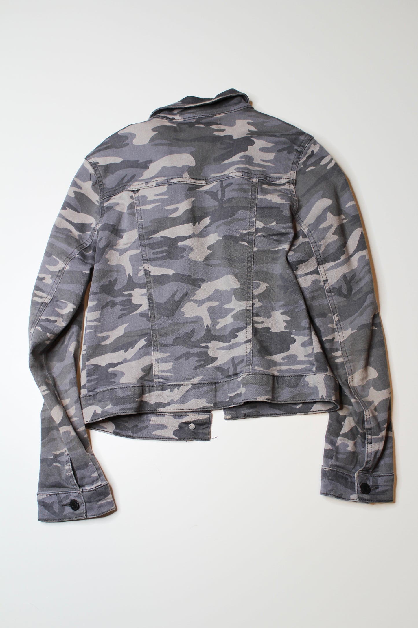 Mavi camo denim jacket, size small